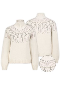 Sublevel Sweter w kolorze kremowym - id: 17859702 - marki SUBLEVEL - 187044312 Sublevel Sweter w kolorze kremowym ze sklepu Limango Polska w kategorii Swetry damskie - zdjęcie 187044312