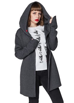 Bluza asymetryczna Assassin UNDERWORLD grafitowa - id: 353 - marki Underworld - 187045082 Bluza asymetryczna Assassin UNDERWORLD grafitowa ze sklepu morillo w kategorii Bluzy damskie - zdjęcie 187045082
