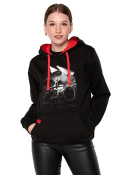 Bluza kangurka UNDERWORLD unisex Drums - id: 17567 - marki Underworld - 187045133 Bluza kangurka UNDERWORLD unisex Drums ze sklepu morillo w kategorii Bluzy damskie - zdjęcie 187045133