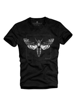T-shirt męski UNDERWORLD Night Butterfly czarny ze sklepu morillo w kategorii T-shirty męskie - zdjęcie 187045230