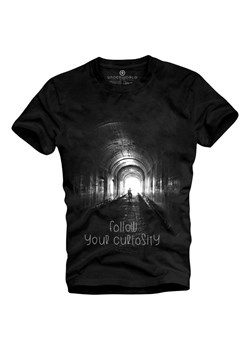 T-shirt męski UNDERWORLD Follow your curiosity - id: 131 - marki Underworld - 187045793 T-shirt męski UNDERWORLD Follow your curiosity ze sklepu morillo w kategorii T-shirty męskie - zdjęcie 187045793