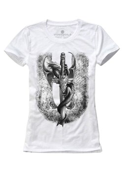 T-shirt damski UNDERWORLD Dragon biały ze sklepu morillo w kategorii Bluzki damskie - zdjęcie 187046084