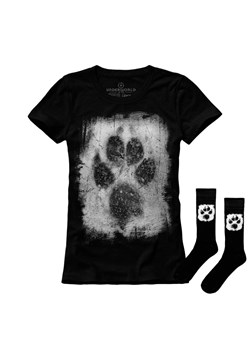 Zestaw damska koszulka i skarpety Underworld Animal footprint ze sklepu morillo w kategorii Bluzki damskie - zdjęcie 187046244