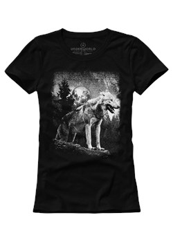 T-shirt damski UNDERWORLD Wolf in mountains ze sklepu morillo w kategorii Bluzki damskie - zdjęcie 187046334