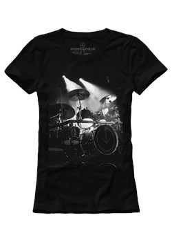 T-shirt damski UNDERWORLD Drums czarny ze sklepu morillo w kategorii Bluzki damskie - zdjęcie 187046373
