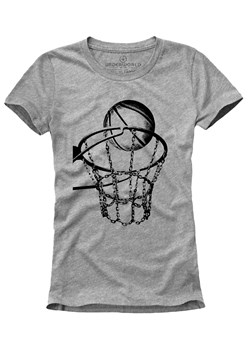 T-shirt damski UNDERWORLD Streetball szary ze sklepu morillo w kategorii Bluzki damskie - zdjęcie 187046440