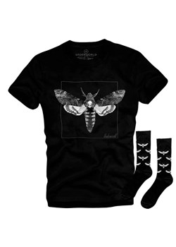 Zestaw koszulka i skarpety Underworld Night butterfly ze sklepu morillo w kategorii T-shirty męskie - zdjęcie 187046454