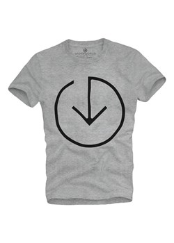 T-shirt męski UNDERWORLD Logo szary ze sklepu morillo w kategorii T-shirty męskie - zdjęcie 187046500