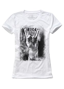 T-shirt damski UNDERWORLD Rock always in my soul ze sklepu morillo w kategorii Bluzki damskie - zdjęcie 187046544