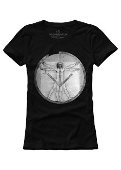 T-shirt damski UNDERWORLD Leonardo czarny ze sklepu morillo w kategorii Bluzki damskie - zdjęcie 187046743