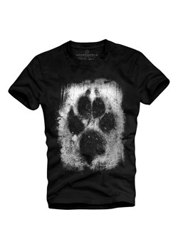 T-shirt męski UNDERWORLD Animal footprint ze sklepu morillo w kategorii T-shirty męskie - zdjęcie 187046802