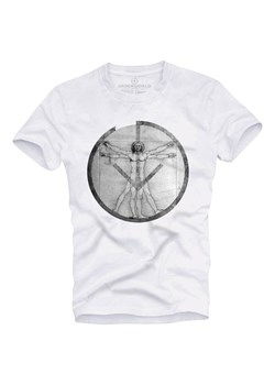 T-shirt męski UNDERWORLD Leonardo biały ze sklepu morillo w kategorii T-shirty męskie - zdjęcie 187046823