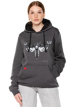 Bluza kangurka UNDERWORLD unisex Night Butterfly - id: 17102 - marki Underworld - 187047360 Bluza kangurka UNDERWORLD unisex Night Butterfly ze sklepu morillo w kategorii Bluzy damskie - zdjęcie 187047360