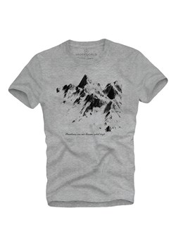 T-shirt męski UNDERWORLD Mountains ze sklepu morillo w kategorii T-shirty męskie - zdjęcie 187047383