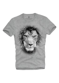 T-shirt męski UNDERWORLD Lion ze sklepu morillo w kategorii T-shirty męskie - zdjęcie 187047602