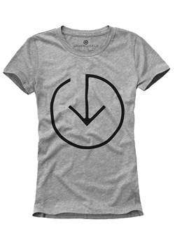 T-shirt damski UNDERWORLD Logo szary ze sklepu morillo w kategorii Bluzki damskie - zdjęcie 187047714