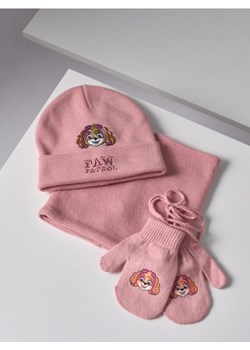 Sinsay - Dziewczęcy zestaw zimowy PAW Patrol - różowy ze sklepu Sinsay w kategorii Czapki dziecięce - zdjęcie 187049242