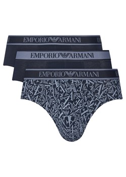Emporio Armani Underwear Komplet slipów EM000369 AF10779 MB089 Granatowy ze sklepu MODIVO w kategorii Majtki męskie - zdjęcie 187051882