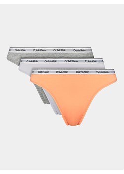 Calvin Klein Underwear Komplet stringów 000QD5209E Kolorowy ze sklepu MODIVO w kategorii Majtki damskie - zdjęcie 187051884