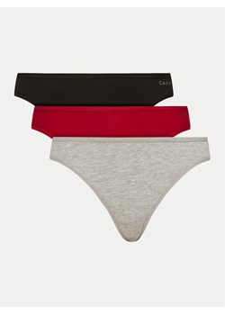 Calvin Klein Underwear Komplet stringów 000QD5217E Kolorowy ze sklepu MODIVO w kategorii Majtki damskie - zdjęcie 187052080