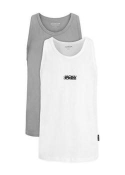 Jack & Jones Komplet tank topów Sago 12284750 Szary Regular Fit ze sklepu MODIVO w kategorii T-shirty męskie - zdjęcie 187052230