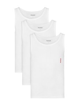 HUGO Komplet tank topów 50545681 Biały Slim Fit ze sklepu MODIVO w kategorii T-shirty męskie - zdjęcie 187052231