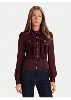 Morgan Koszula 232-CLOCLO Bordowy Regular Fit ze sklepu MODIVO w kategorii Koszule damskie - zdjęcie 187052414