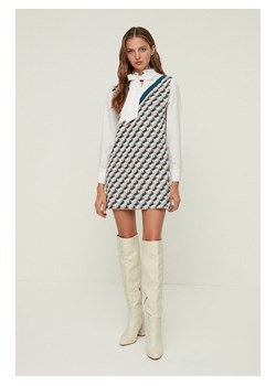 trendyol Sukienka w kolorze niebiesko-jasnoróżowo-białym ze sklepu Limango Polska w kategorii Sukienki - zdjęcie 187056971