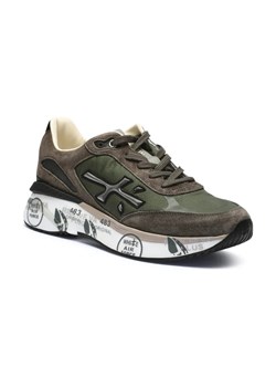 Premiata Sneakersy MOERUN | z dodatkiem skóry - id: PT245M000002168 - marki Premiata - 187057670 Premiata Sneakersy MOERUN | z dodatkiem skóry ze sklepu Gomez Fashion Store w kategorii Buty sportowe męskie - zdjęcie 187057670