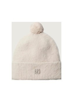 Calvin Klein Czapka | z dodatkiem wełny - id: CK255W000021D54 - marki Calvin Klein - 187057704 Calvin Klein Czapka | z dodatkiem wełny ze sklepu Gomez Fashion Store w kategorii Czapki zimowe damskie - zdjęcie 187057704