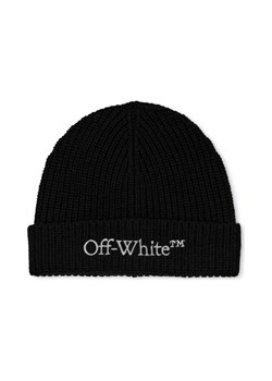OFF-WHITE Wełniana czapka Bookish - id: OF245M000015006 - marki Off-White - 187057790 OFF-WHITE Wełniana czapka Bookish ze sklepu Gomez Fashion Store w kategorii Czapki zimowe męskie - zdjęcie 187057790