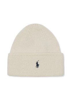 POLO RALPH LAUREN Wełniana czapka PONY ze sklepu Gomez Fashion Store w kategorii Czapki zimowe damskie - zdjęcie 187057791