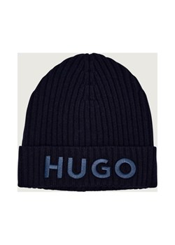 HUGO Wełniana czapka X565-7 - id: BU255M000166405 - marki Hugo Boss - 187057850 HUGO Wełniana czapka X565-7 ze sklepu Gomez Fashion Store w kategorii Czapki zimowe męskie - zdjęcie 187057850