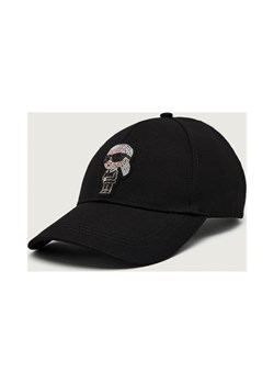 Karl Lagerfeld Bejsbolówka Ikon rhinestones - id: KL255W000118087 - marki Karl Lagerfeld - 187057890 Karl Lagerfeld Bejsbolówka Ikon rhinestones ze sklepu Gomez Fashion Store w kategorii Czapki z daszkiem damskie - zdjęcie 187057890