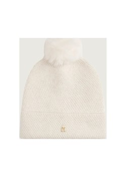 Tommy Hilfiger Czapka | z dodatkiem wełny ze sklepu Gomez Fashion Store w kategorii Czapki zimowe damskie - zdjęcie 187057933