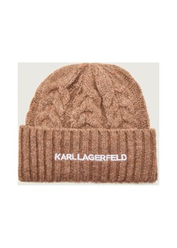 Karl Lagerfeld Czapka k/essential | z dodatkiem wełny ze sklepu Gomez Fashion Store w kategorii Czapki zimowe damskie - zdjęcie 187057962