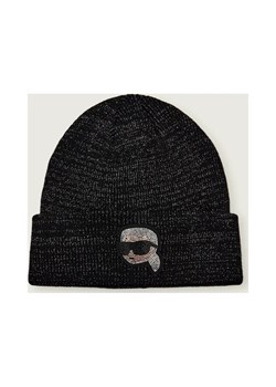 Karl Lagerfeld Czapka ikon rh | z dodatkiem wełny - id: KL255W000168087 - marki Karl Lagerfeld - 187057972 Karl Lagerfeld Czapka ikon rh | z dodatkiem wełny ze sklepu Gomez Fashion Store w kategorii Czapki zimowe damskie - zdjęcie 187057972