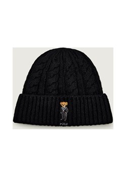POLO RALPH LAUREN Wełniana czapka | z dodatkiem lnu ze sklepu Gomez Fashion Store w kategorii Czapki zimowe damskie - zdjęcie 187058041