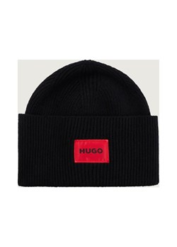 HUGO Wełniana czapka Xaff 6 - id: BU235M000293001 - marki Hugo Boss - 187058044 HUGO Wełniana czapka Xaff 6 ze sklepu Gomez Fashion Store w kategorii Czapki zimowe męskie - zdjęcie 187058044