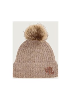 LAUREN RALPH LAUREN Czapka | z dodatkiem wełny - id: RL255W000086J67 - marki Ralph Lauren - 187058072 LAUREN RALPH LAUREN Czapka | z dodatkiem wełny ze sklepu Gomez Fashion Store w kategorii Czapki zimowe damskie - zdjęcie 187058072