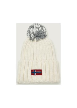 Napapijri Czapka SEMIURY W 3 | z dodatkiem wełny - id: NA255W000001380 - marki Napapijri - 187058222 Napapijri Czapka SEMIURY W 3 | z dodatkiem wełny ze sklepu Gomez Fashion Store w kategorii Czapki zimowe damskie - zdjęcie 187058222