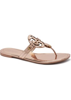 TORY BURCH Japonki MILLER | z dodatkiem skóry - id: TO244W000027654 - marki Tory Burch - 187058352 TORY BURCH Japonki MILLER | z dodatkiem skóry ze sklepu Gomez Fashion Store w kategorii Klapki damskie - zdjęcie 187058352