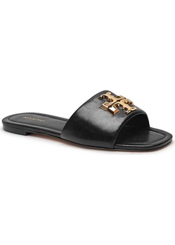 TORY BURCH Skórzane klapki ELEANOR - id: TO251W000041006 - marki Tory Burch - 187058370 TORY BURCH Skórzane klapki ELEANOR ze sklepu Gomez Fashion Store w kategorii Klapki damskie - zdjęcie 187058370