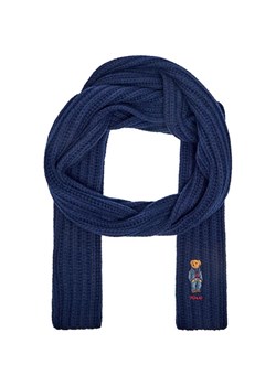 POLO RALPH LAUREN Wełniany szal DENIM BEAR ze sklepu Gomez Fashion Store w kategorii Szaliki i chusty damskie - zdjęcie 187058373