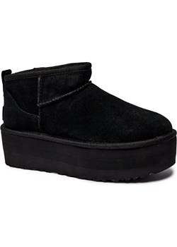 UGG Skórzane śniegowce W CLASSIC ULTRA MINI | z dodatkiem wełny ze sklepu Gomez Fashion Store w kategorii Śniegowce damskie - zdjęcie 187058394