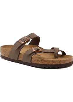 Birkenstock Japonki Mayario | z dodatkiem skóry | regular fit - id: BR242W000047200 - marki BIRKENSTOCK - 187058461 Birkenstock Japonki Mayario | z dodatkiem skóry | regular fit ze sklepu Gomez Fashion Store w kategorii Klapki damskie - zdjęcie 187058461