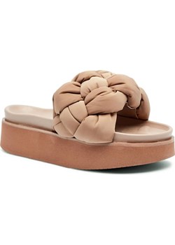 INUIKII Klapki PUFFER BRAIDED | z dodatkiem skóry ze sklepu Gomez Fashion Store w kategorii Klapki damskie - zdjęcie 187058481