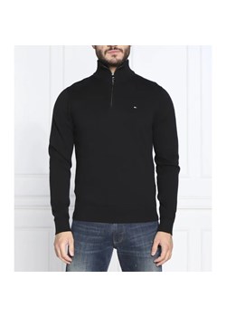 Tommy Hilfiger Sweter ZIP MOCK | Regular Fit | z dodatkiem kaszmiru ze sklepu Gomez Fashion Store w kategorii Swetry męskie - zdjęcie 187058543