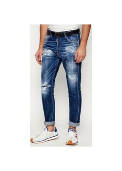 Dsquared2 Jeansy Cool Guy Mini Front Jean | Tapered fit - id: DQ255M000063470 - marki Dsquared2 - 187187710 Dsquared2 Jeansy Cool Guy Mini Front Jean | Tapered fit ze sklepu Gomez Fashion Store w kategorii Jeansy męskie - zdjęcie 187187710