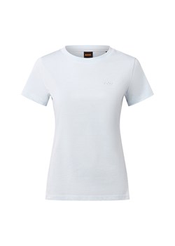 BOSS Orange Koszulka damska - C_Esogo_1 Kobiety Bawełna jasnoniebieski jednolity ze sklepu vangraaf w kategorii Bluzki damskie - zdjęcie 187188532